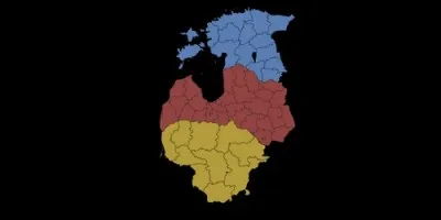 Quels sont les noms des trois pays baltes ?