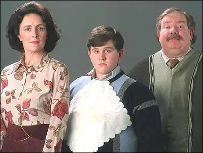De quelle couleur est la lettre que les Dursley et Harry reoivent de la part de Molly Weasley ?