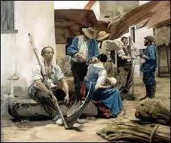 Ses oeuvres tmoignent de la vie sociale, comme cette ' Paie des Moissonneurs ' , ce peintre naturaliste c'est ... ...