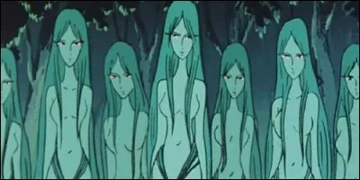 Dans "Albator", comment nomme-t-on la race d'humanoïdes végétales aux apparences de femmes ?