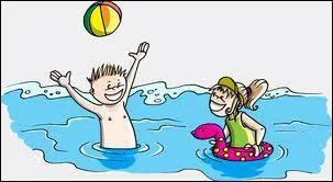 À la plage, tu peux aussi…