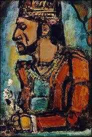 Qui a peint Le vieux roi ?