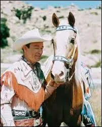 Avec son cheval ' trigger ' ce cow-boy a enchant les jeudis de la tlvision dans les annes 50 :