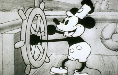 Dans quel dessin anim la souris de Disney Mickey Mouse fait-il sa premire apparition officielle en 1928 ?