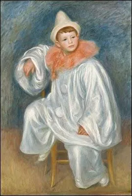 Qui a peint Pierrot blanc ?