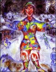 Qui a peint Le clown multicolore ?