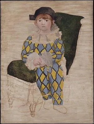 Qui a peint Paul en Arlequin ?