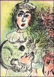 Qui a peint Clowns avec fleurs ?