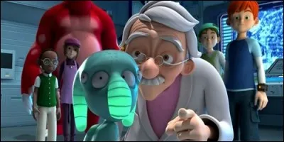 Dans "Linus et Boom", qui est l'ancien généticien ayant participé aux premières rencontres avec les extra-terrestres ?