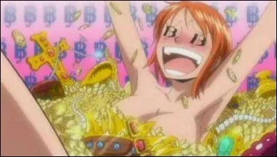 Afin d'arriver  temps pour sauver son trsor Nami ...