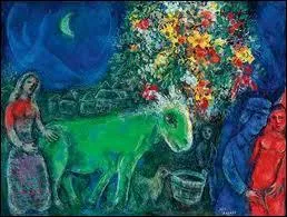 Qui a peint l'ne vert ?