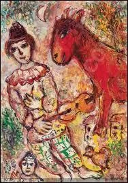 Qui a peint Le clown violoniste et l'ne ?