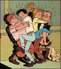 Dans "Les 4 As" comment est appelé le garçon qui pense toujours à manger ?