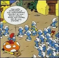 Dans quelle autre bande dessinée sont apparus les Schtroumpfs pour la 1re fois en 1958 ?