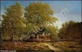 Qui a peint 'La ferme dans les Landes' ?