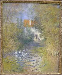 Qui a peint 'Les oies dans le ruisseau' ?