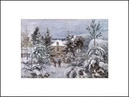 Qui a peint 'La maison de Piette  Montfoucault' ?