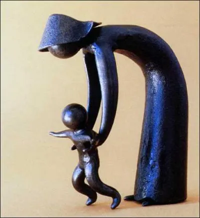 Cette oeuvre d'art peut aussi vous penser  un titre, lequel ?