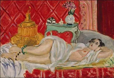 Qui a peint Odalisque Harmonie en rouge ?