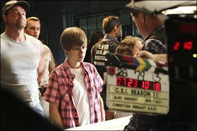 Dans quelle srie Justin a-t-il jou ?