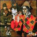 Qui a peint Arlequin au verre ?
