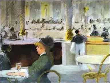 Qui a peint Intrieur d'un caf rue du Thtre franais ?