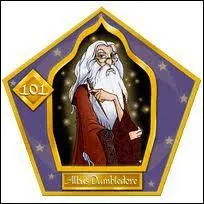 Harry a une carte de chocogrenouille pour lui.