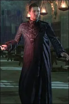 Comment se nomme ce Mangemort  l'air hautain ?