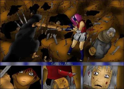 Qui remporte ce combat ? (Sasori vs Sakura et chiyo)