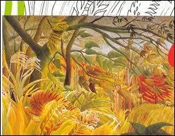 Qui a peint Orage dans la fort vierge ?