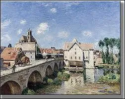 Qui a peint Vue de Moret sur Loing ?