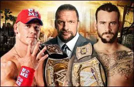 John Cena vs CM Punk : qui est le vainqueur pour le championnat incontest de la WWE ? (Triple H Special Referee)