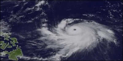 Les typhons se forment au-dessus :