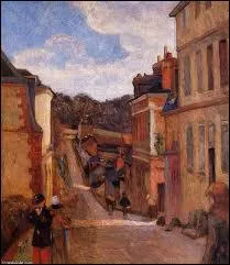 Qui a peint 'Rue Jouvenet, Rouen' ?