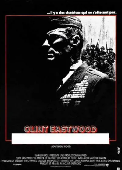 Un sergent, vtran de Core et du Vietnam, est charg de former des jeunes recrues qu'il conduira au feu. C'est :