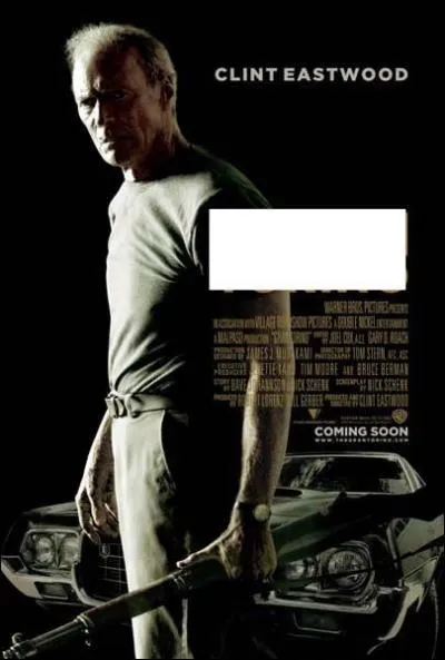 Un vtran de la guerre de Core, vieux veuf facho, vient en aide  ses voisins asiatiques harcels par un gang du quartier. C'est :