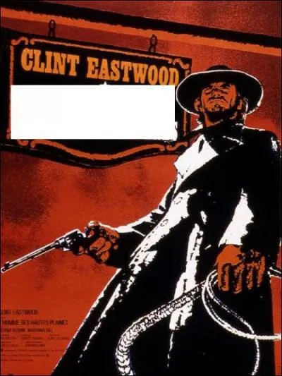 Un trange individu tout de noir vtu, accepte de devenir shrif d'une petite ville afin de mater une bande de malfrats qui fait rgner la terreur. C'est :