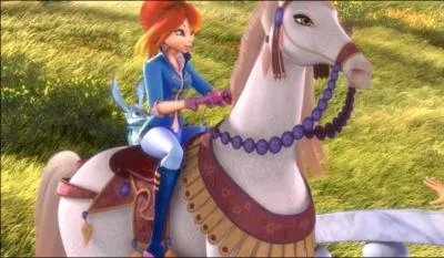 Comment s'appelle le cheval de Bloom ?