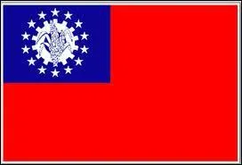 Quel pays tait reprsent par ce drapeau ?