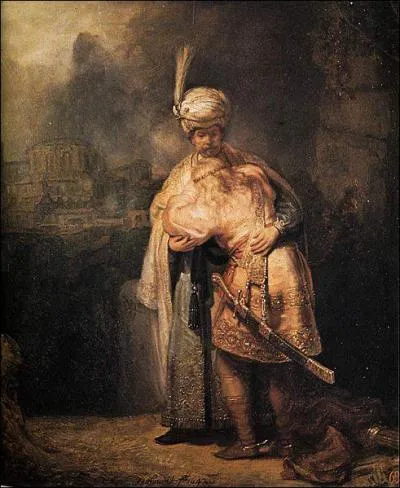 Qui a peint Adieu de David  Jonathan ?