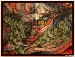 Le tableau 'Les adieux' de Umberto Boccioni est une peinture de style :