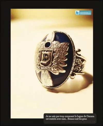 A qui appartient cette bague ?