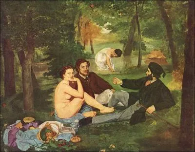 Qui a peint ce tableau intitul ' le djeuner sur l'herbe' ?