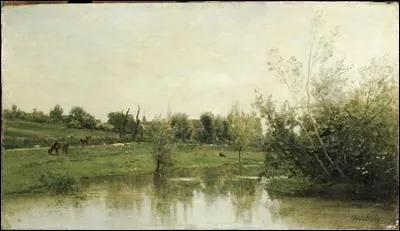 Qui a peint 'Un coin de Normandie' ?