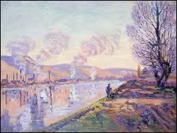 Qui a peint 'La Seine en amont de Rouen' ?