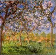 Qui a peint 'Le printemps  Giverny' ?