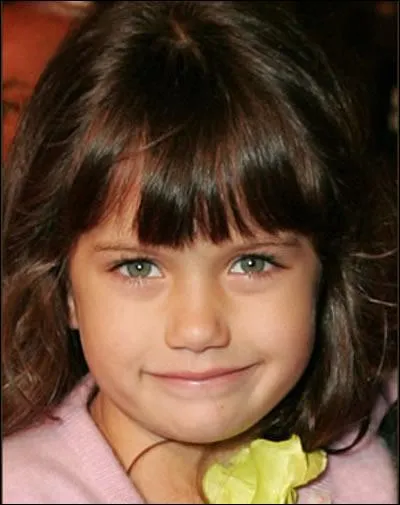 La jolie petite Ella est la fille du couple...