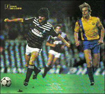 1984 : Premier tour de la Coupe des Coupes entre Metz et Barcelone. Qui marque trois buts au Nou Camp qualifiant ainsi son quipe ?