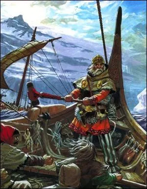 A cet espace s'ajoutent de nouvelles terres colonises par les Vikings au IXme/Xme sicles :