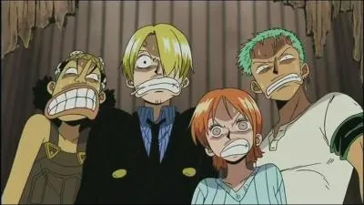 Le capitaine de Gyn dcide de lancer un gaz toxique sur le Baratie, mais avant il lui ordonne de 